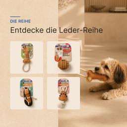 Super Leder Knochen Spielzeug für Hunde 3
