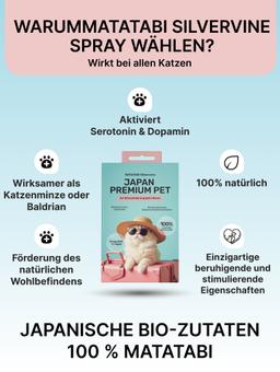 Matatabi zum Stressabbau auf Reisen, 1 g 8