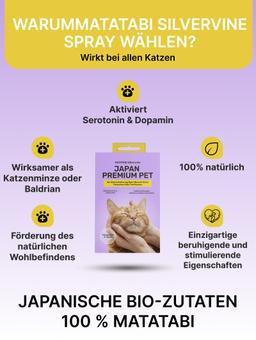 Matatabi zum Stressabbau beim Tierarzt- oder Groomerbesuch, 1 g 2