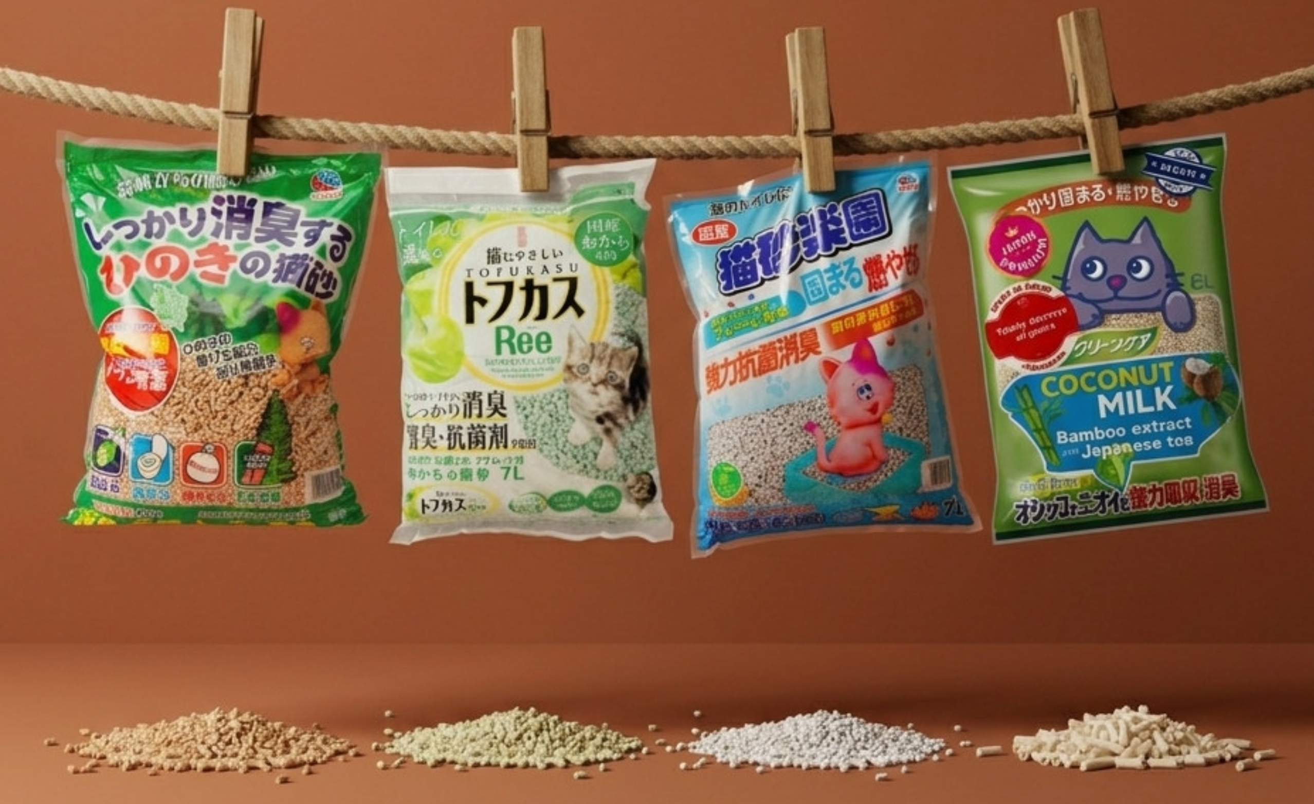 Hängende Streubeutel