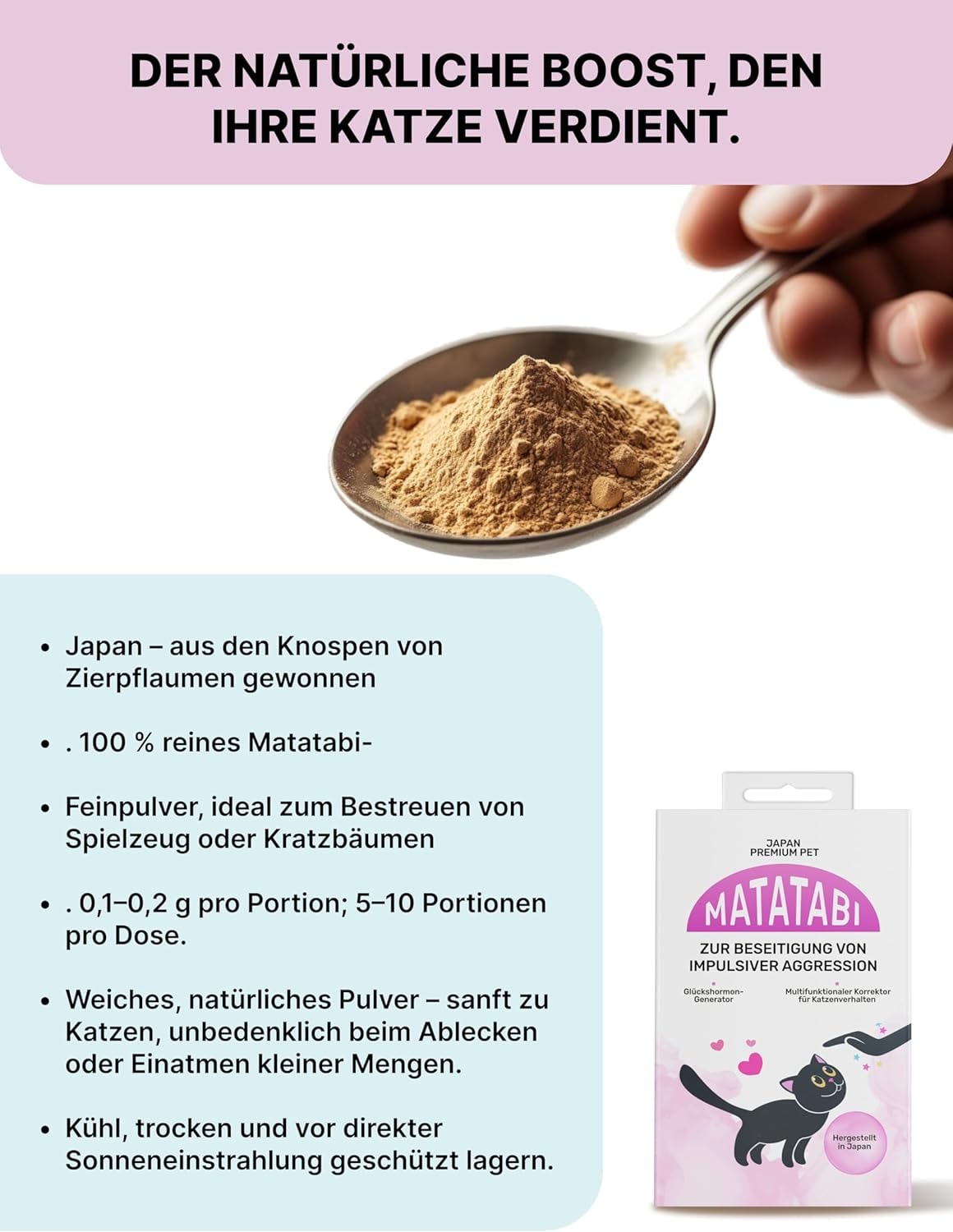 Matatabi for Cats, Matatabi for Kittens, Matatabi for Cat Behavior, Matatabi, 1 g (Elimination of Impulsive Aggression)
