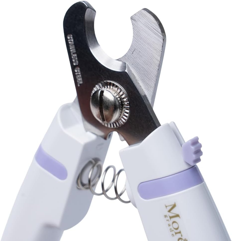 Groomer Nail Clippers | Extra Sharp Stainless Steel Blades | Safe, Precise & Easy Cutting