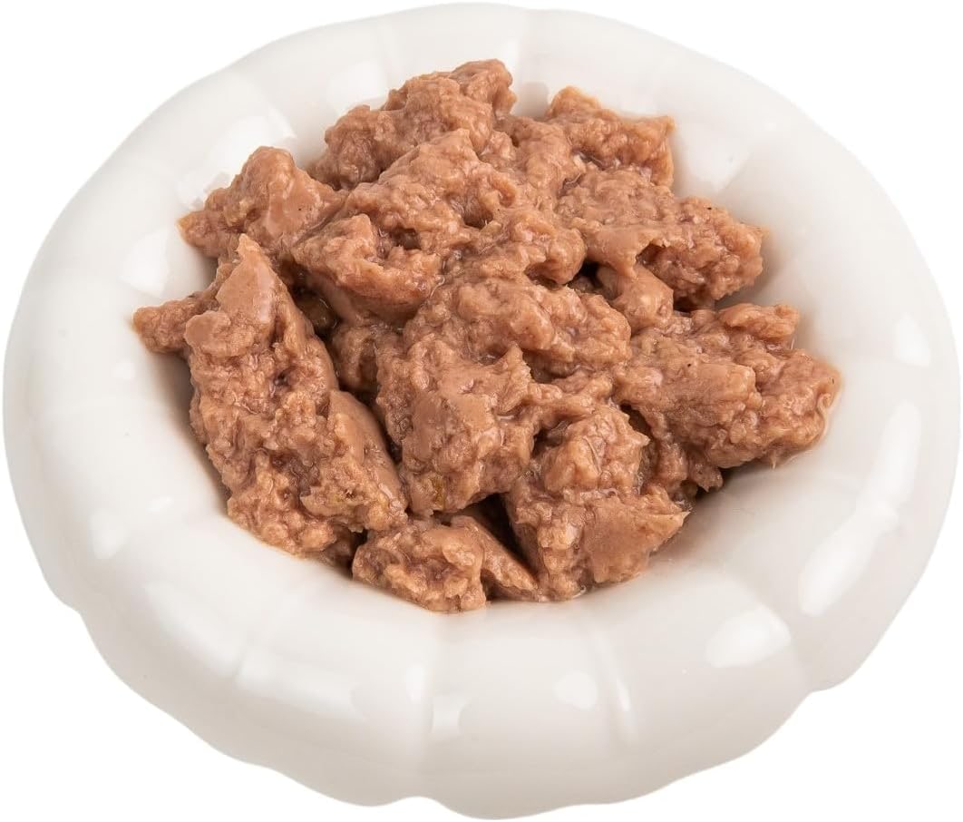 Katzen Creme Mousse – Thunfisch (Maguro) & Huhn, funktionales Nassfutter zur Unterstützung der Verdauung & Darmflora, leicht verdaulich, für Kitten & Erwachsene Katzen, 55 g