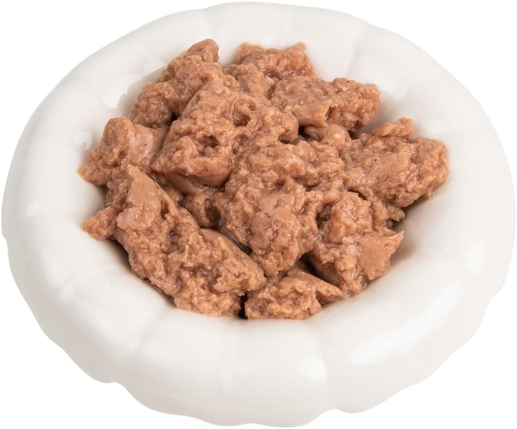 Katzen Creme Mousse – Thunfisch (Maguro) & Huhn, funktionales Nassfutter zur Unterstützung der Verdauung & Darmflora, leicht verdaulich, für Kitten & Erwachsene Katzen, 55 g