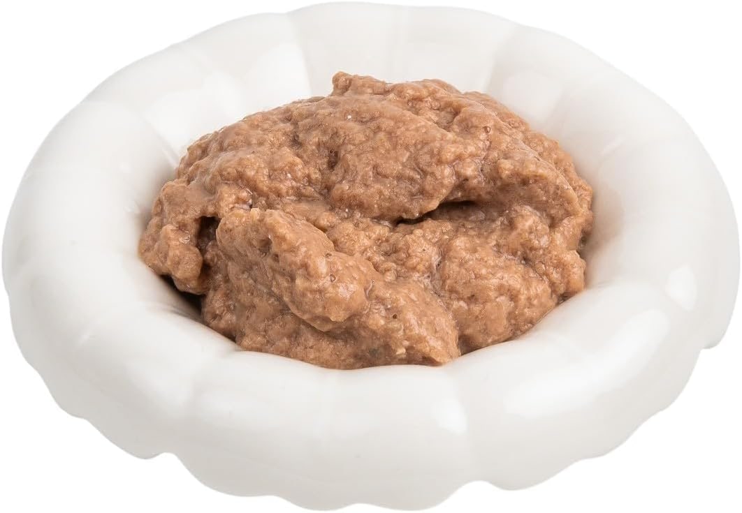 Katzen Creme Mousse – Thunfisch (Maguro) & Kalb, funktionales Nassfutter zur Unterstützung der Gelenke & Beweglichkeit, leicht verdaulich, für Kitten & Erwachsene Katzen, 55 g