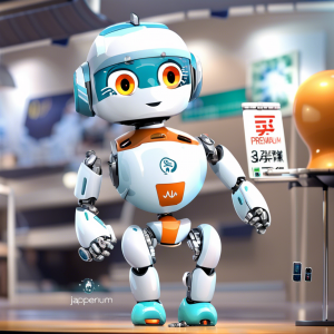 Meet JAI, the mischievous and playful robot of our store at japanpremium.eu. JAI is always full of joy and adds a unique spark to our team. Not only does he bring excitement to our workplace, but he also has a knack for inventing innovative products that we don't currently have in stock.